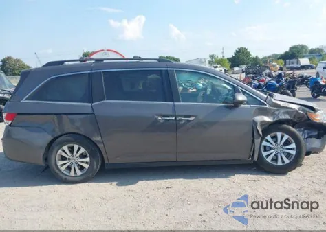 2015 Honda Odyssey Ex-L из США, поврежденный, VIN 5FNRL5H64FB122861